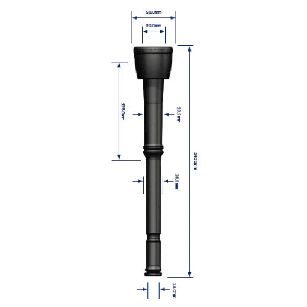 zitzengummi Milkrite DL007U korr. 999007-03 DeLaval Satz 4 St.
