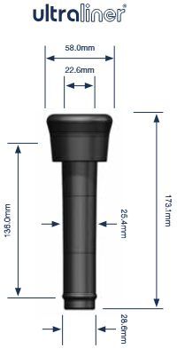 zitzengummi Milkrite WS220U korr. 7021-2725-220 GEA Satz 4 St.