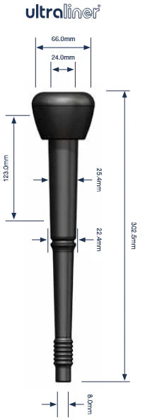 zitzengummi Milkrite DL017U korr. 960017-02 DeLaval Satz 4 St.