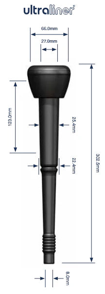 zitzengummi Milkrite DL017U-01 korr. 960017-01 DeLaval Satz 4 St.