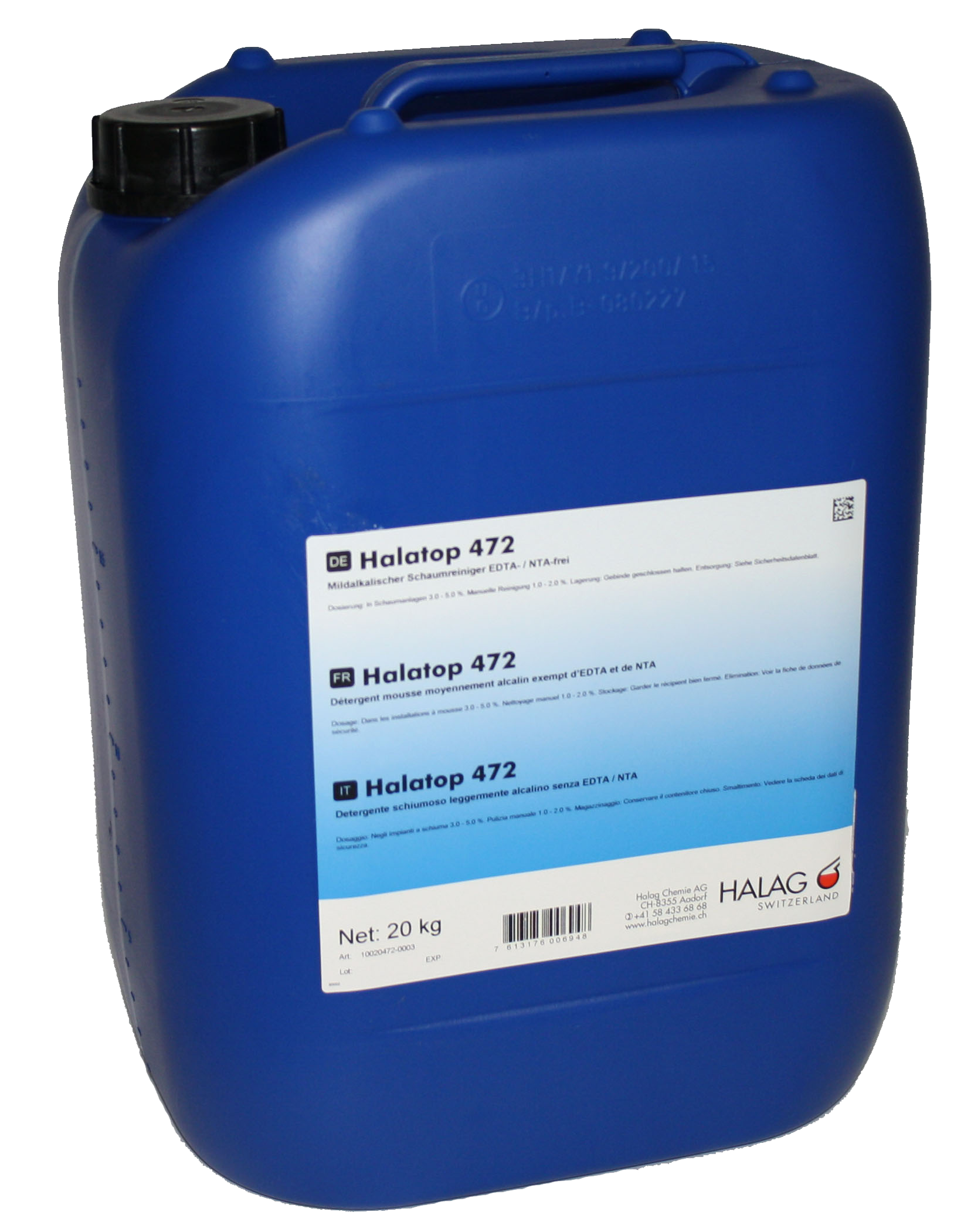 Halatop 472 alkalischer Schaumreiniger