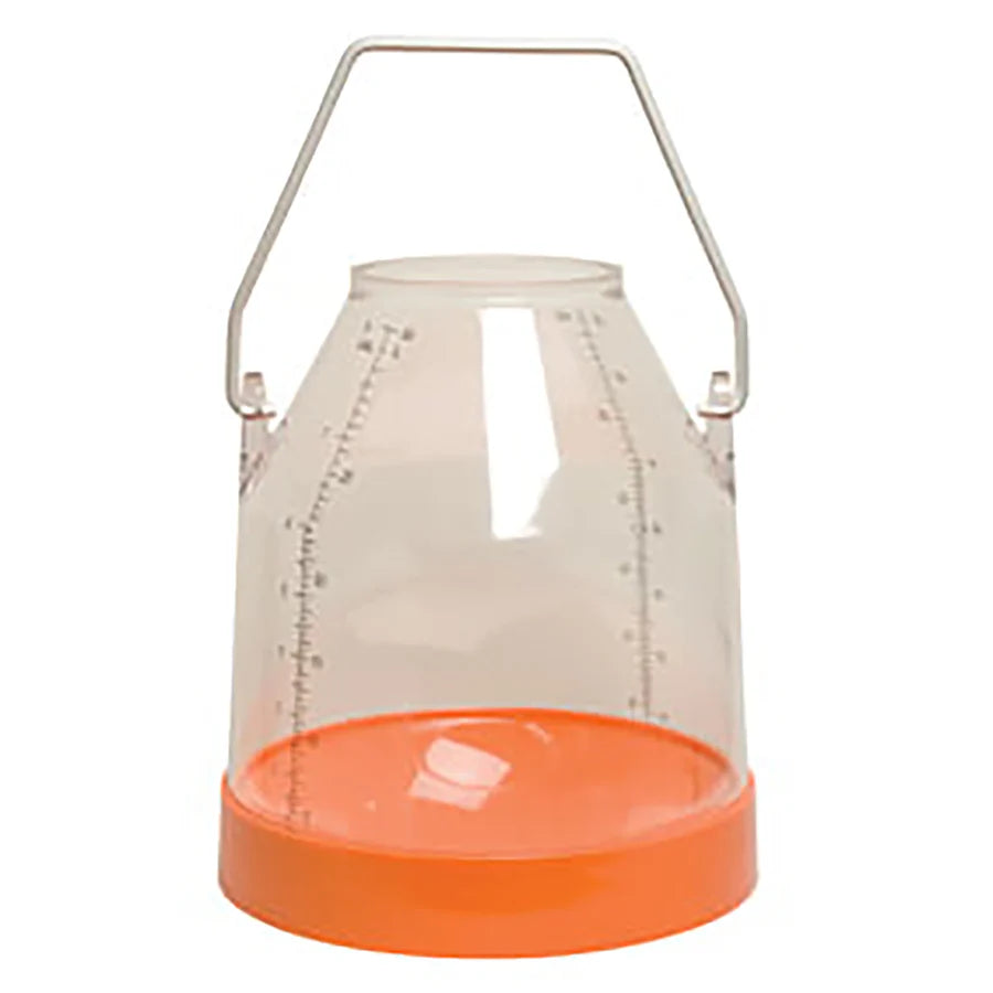 Milcheimer, orange, 30 Liter, Griffhöhe 117 mm