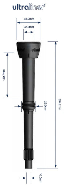zitzengummi Milkrite DL836U korr. 906836-01 DeLaval Set 4 St.
