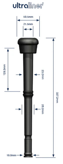 zitzengummi Milkrite DL9008U korr. 999008-01 DeLaval Set 4 St.