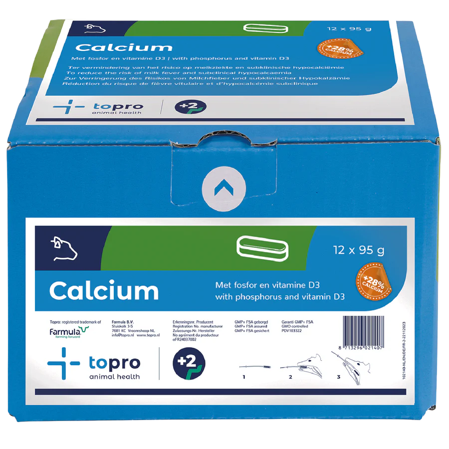 Topro Kalziumbolus 12x95 Gramm
